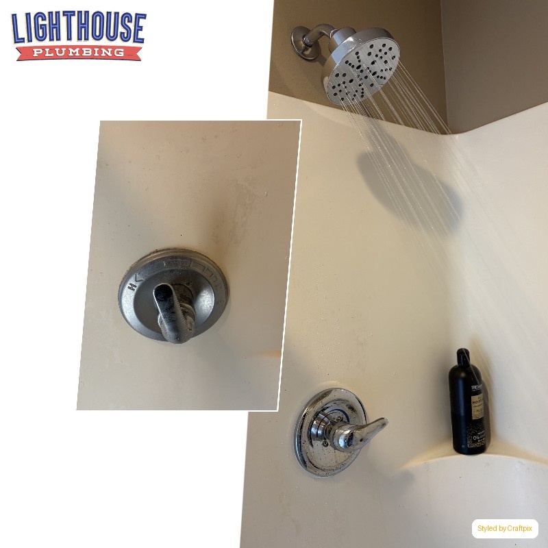 Shower fixture replacement in Duvall, WA